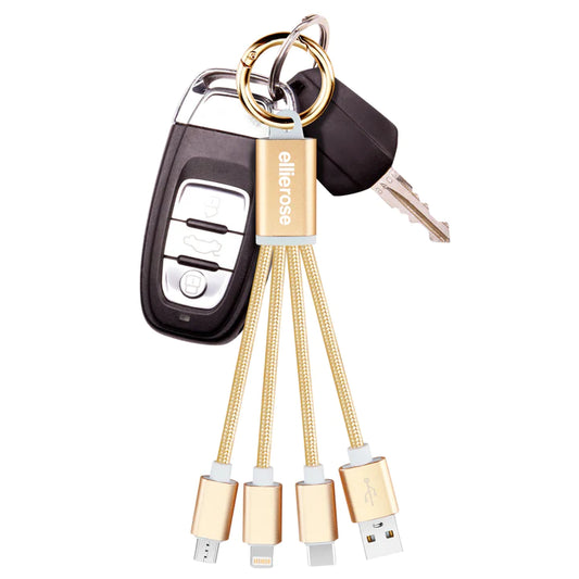 ER 3-n-1 charging cable keychain
