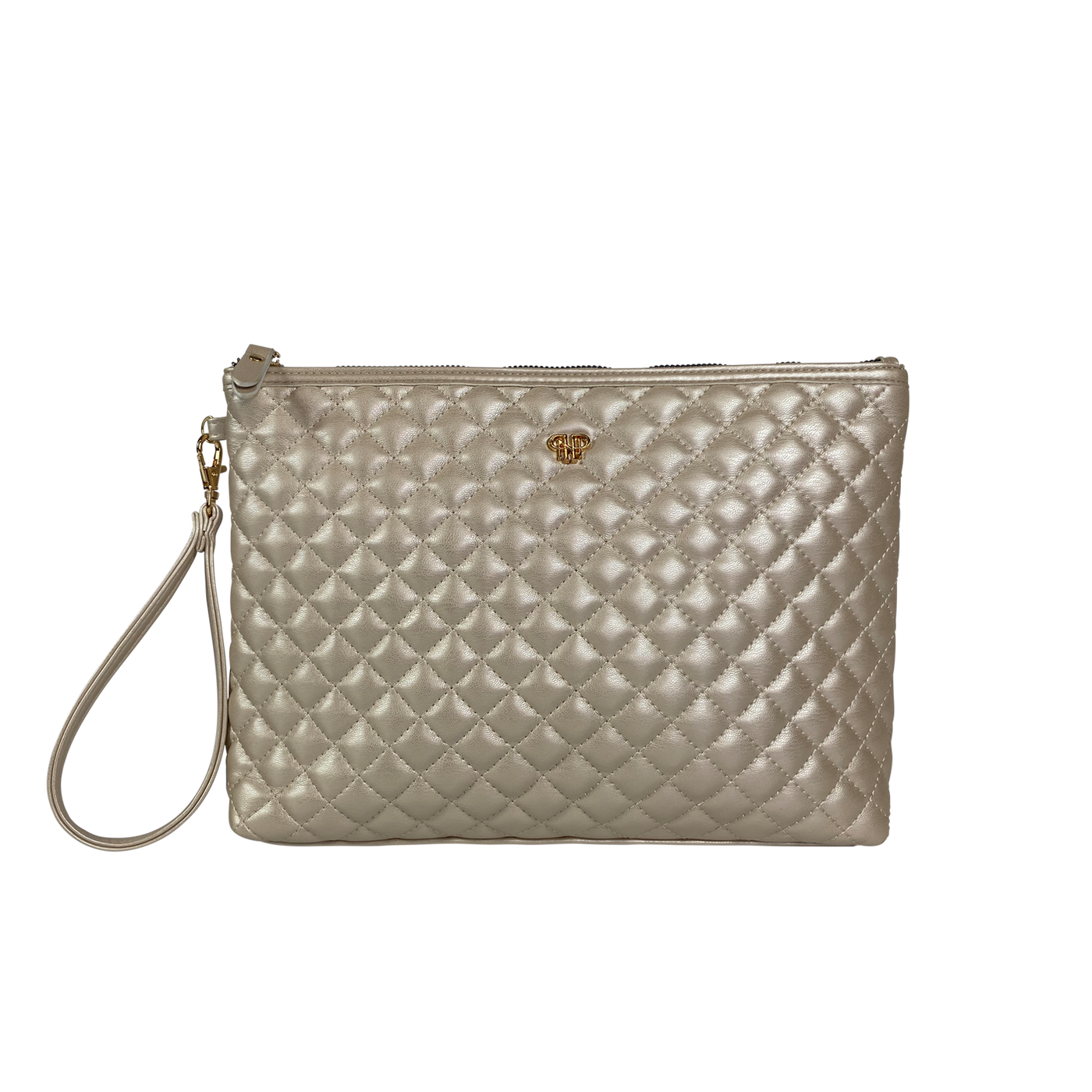 PN Litt Makeup Case - Pearl Quilted
