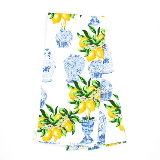8 Oak Towel Set-Lemon Ginger Jar