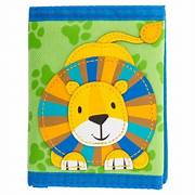 SJ wallet-lion(limegreen)