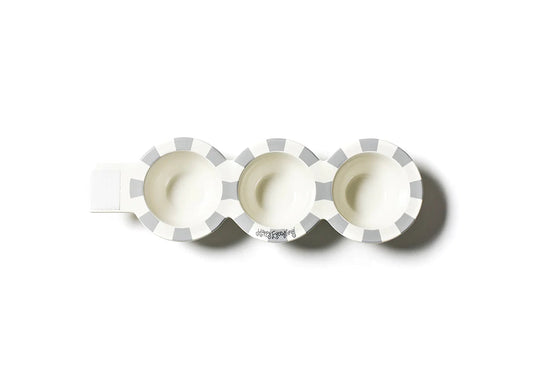 HapEv Mini Trio Bowl - Stone Stripe