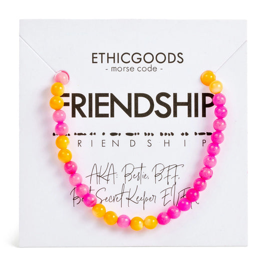 EG Morse Code Bracelet