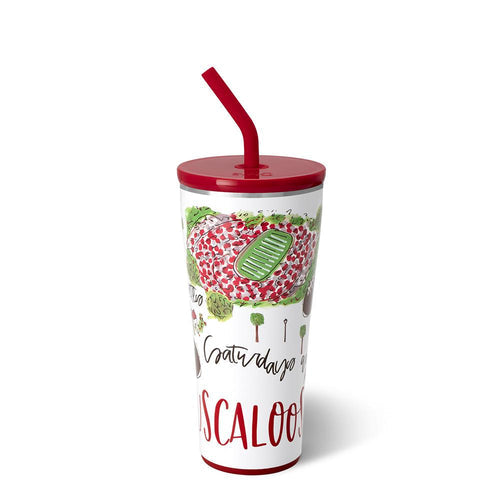 Saturdays in Alabama Straw Tumbler 32oz
