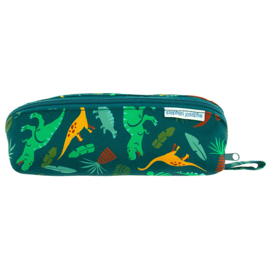 SJ pencil case green dino