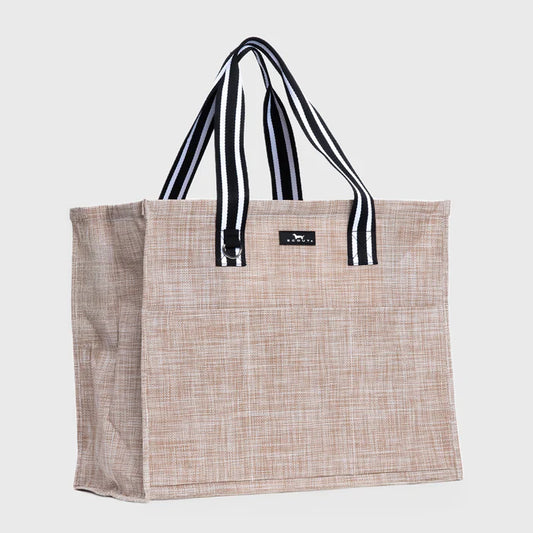 Scout Extended Stay Tote Sand Woven