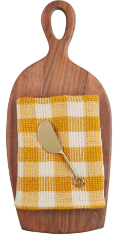 MP orange towel board set