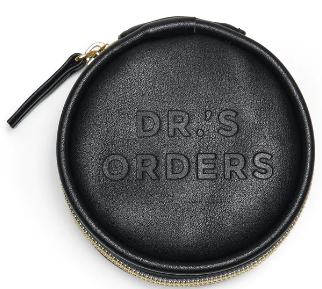 PW Pill Boxes - Black Embossed