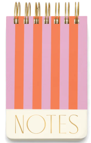 PW Twin Wire Notepad - Stripes