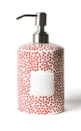 HapEv soap pump red dot