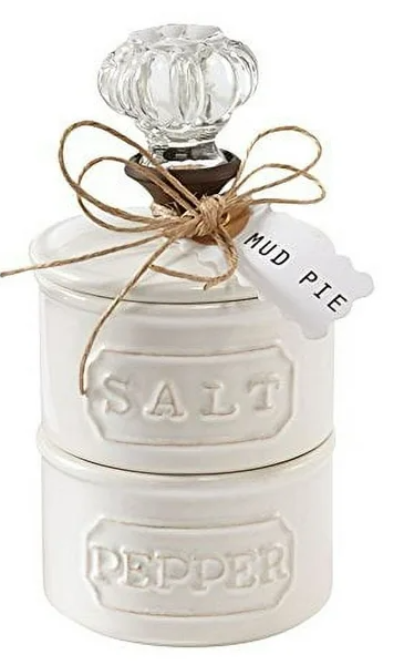 MP door knob salt cellar set