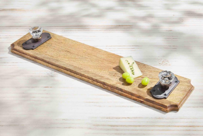 MP door knob wood board