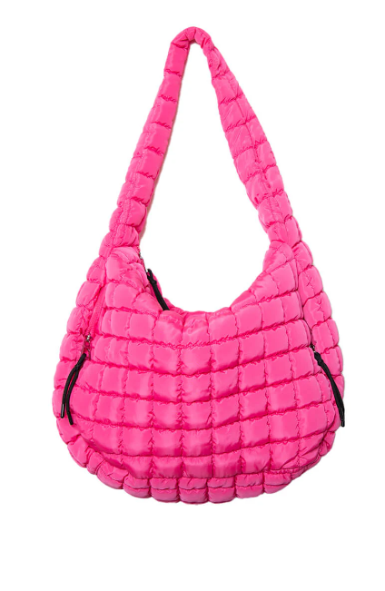 KD Quilted Puffer Tote