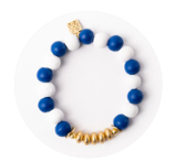 MM Myles Blue/white bracelet