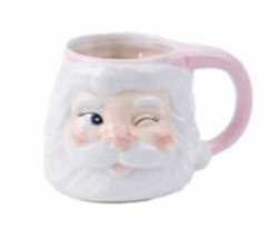 SG Santa cup candle