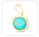 TED Daisy Frame Ornament