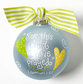CC Glass Ornament- For This Child