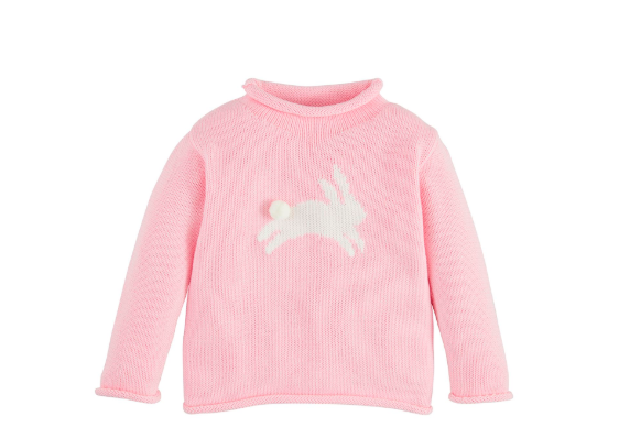 MP Pink Bunny Rollneck Sweater