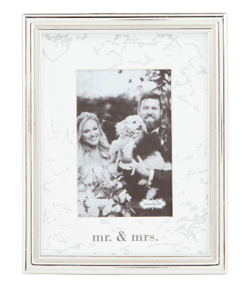 Mp 4x6 Mr. Mrs. Metal Frame
