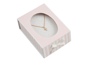 Mp Gold Boxed Cross Necklace