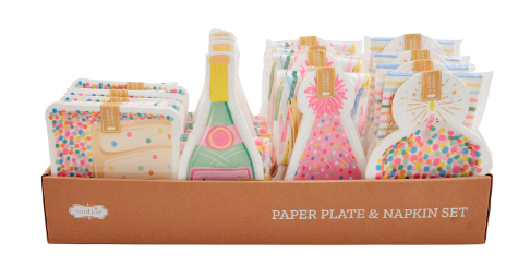 MP Birthday Plate & Napkin Set