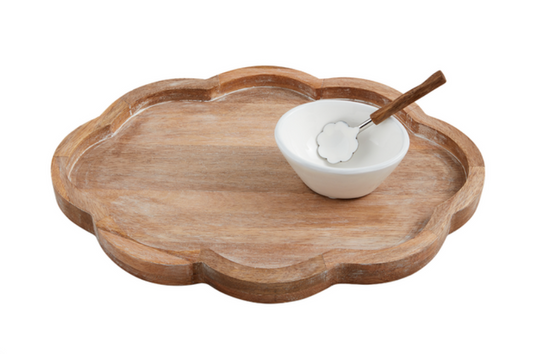 MP Scalloped Tray Serving Set