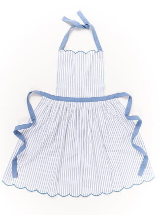 MS Blue Stripe Apron