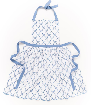 MS Blue Bows Apron