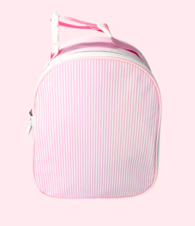 Oh Mint Gumdrop Lunchbox- Pink Preppy Stripe