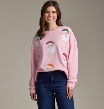 MP Blush Holiday Sparkle Sweatshirt