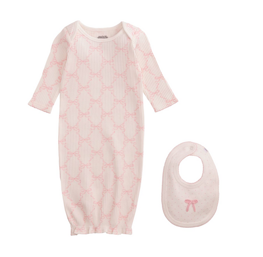 MP Bow Gown & Bib Set