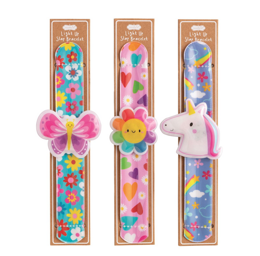 MP Girl Light-Up Slap Bracelets