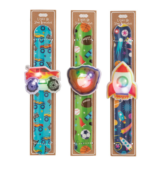 MP Boy Light-Up Slap Bracelets