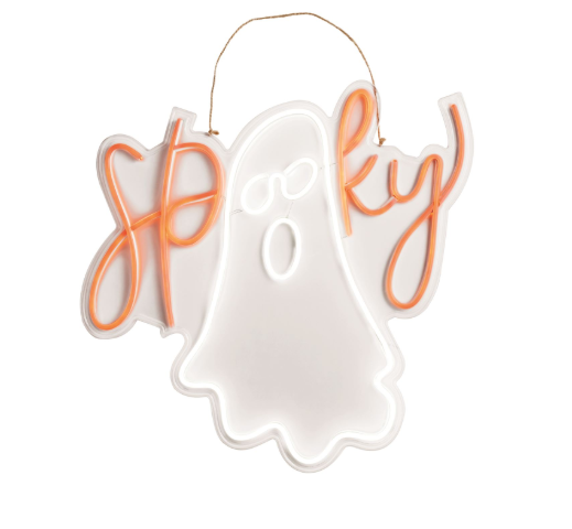 MP Neon Ghost Door Hanger