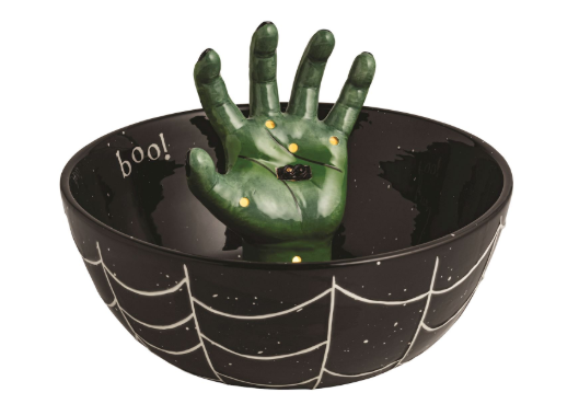 MP Light-Up Spooky Hand Treat Bowl