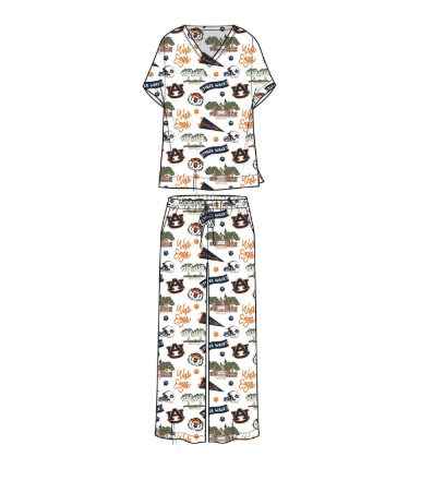 MS Alli Pants Set | Auburn