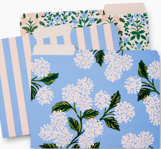RPC Hydrangea File Folder Set