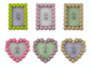 HM Resin Heart & Rectangle Magnet Frame