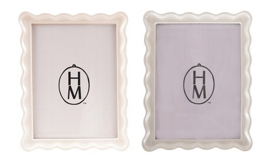 HM Resin Scalloped "Ciao Bella" Frame 7X9