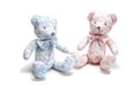 TC Animal Toile Stuffed Bear