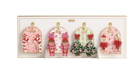 Mp Holiday Beaded Earrings