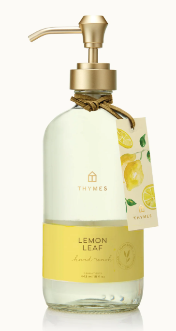 Thymes Large Hand Wash- Lemon Leaf