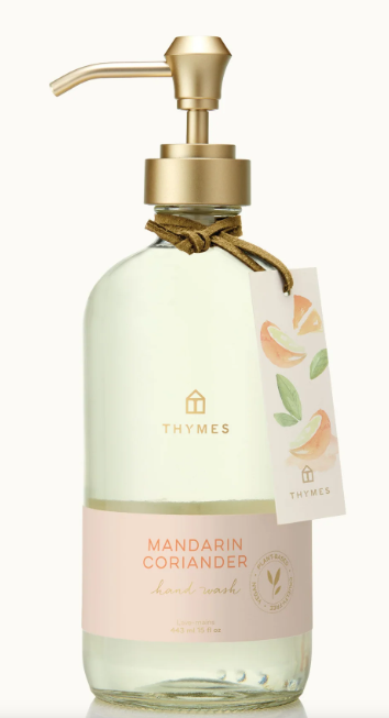 Thymes Large Hand Wash- Mandarin Coriander