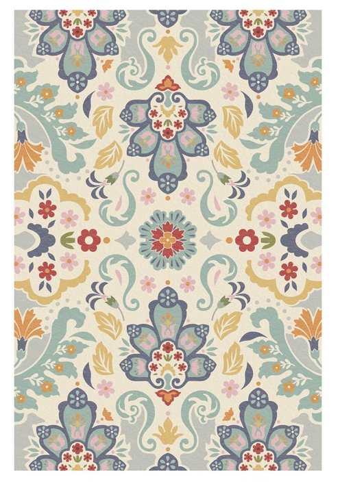 DEMDACO Jubilee Floor Flair 4X6