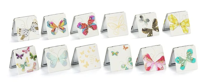 DEMDACO Butterfly Pocket Mirror