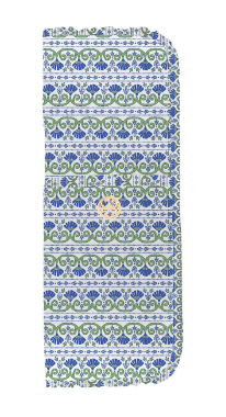 MS Hot Tools Cover | Floral Foulard Navy