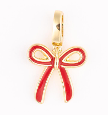 MM Girl Charm Luxe Red Bow