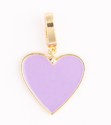 MM Girl Charm Luxe Purple Heart