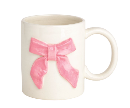 MP Pink Big Bow Mug