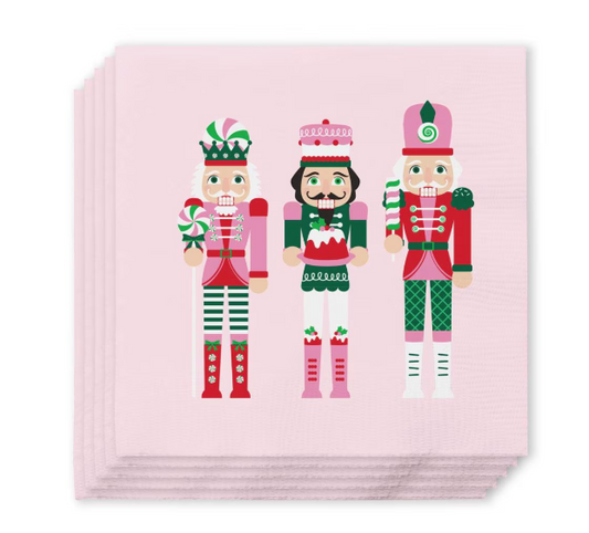Swig Cocktail Napkins- Sugar Plum Soldiers