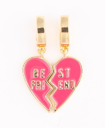 MM Girl Charm Pink Heart Friends